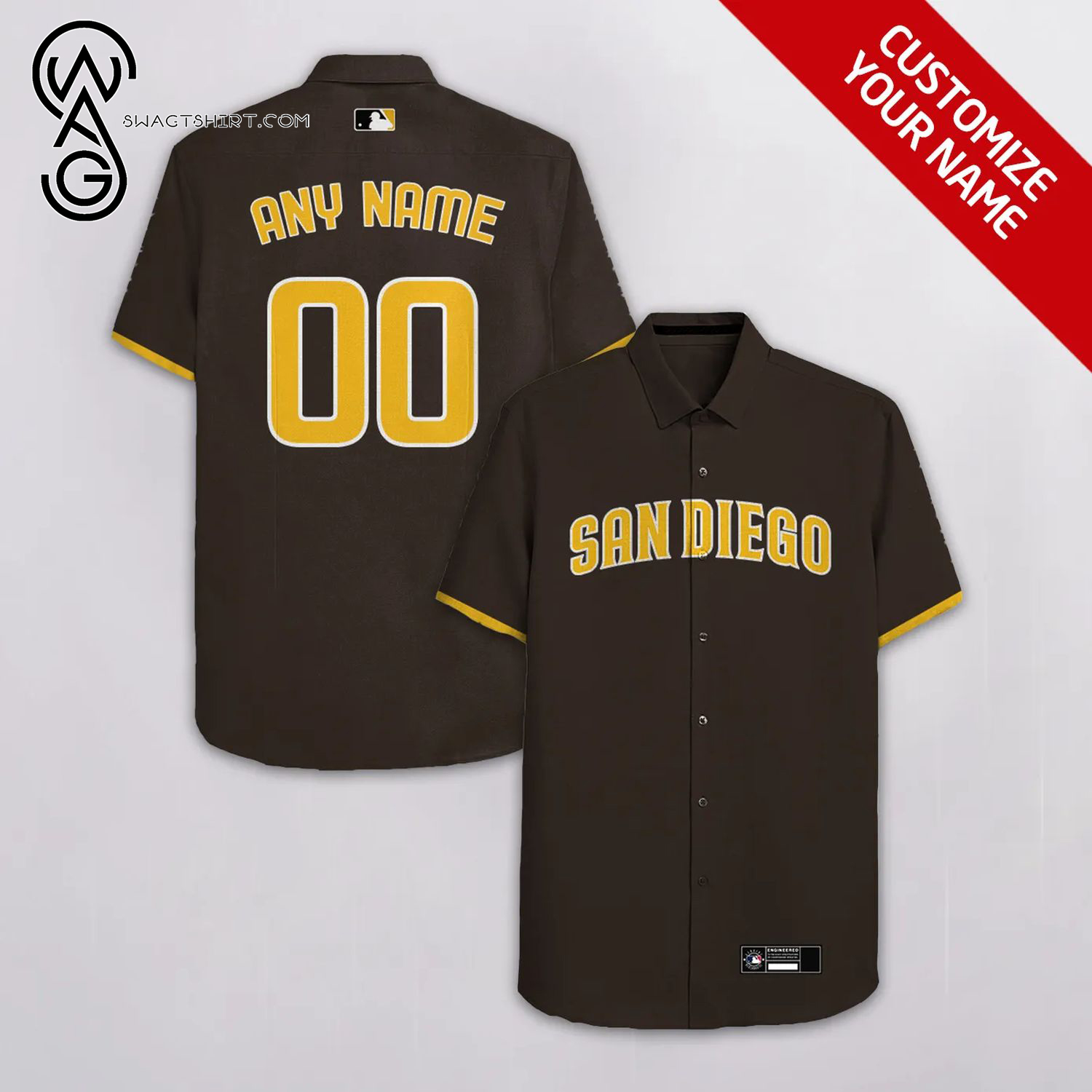 [Top Trending] San Diego Padres Full Printing Personalized Hawaiian Shirt